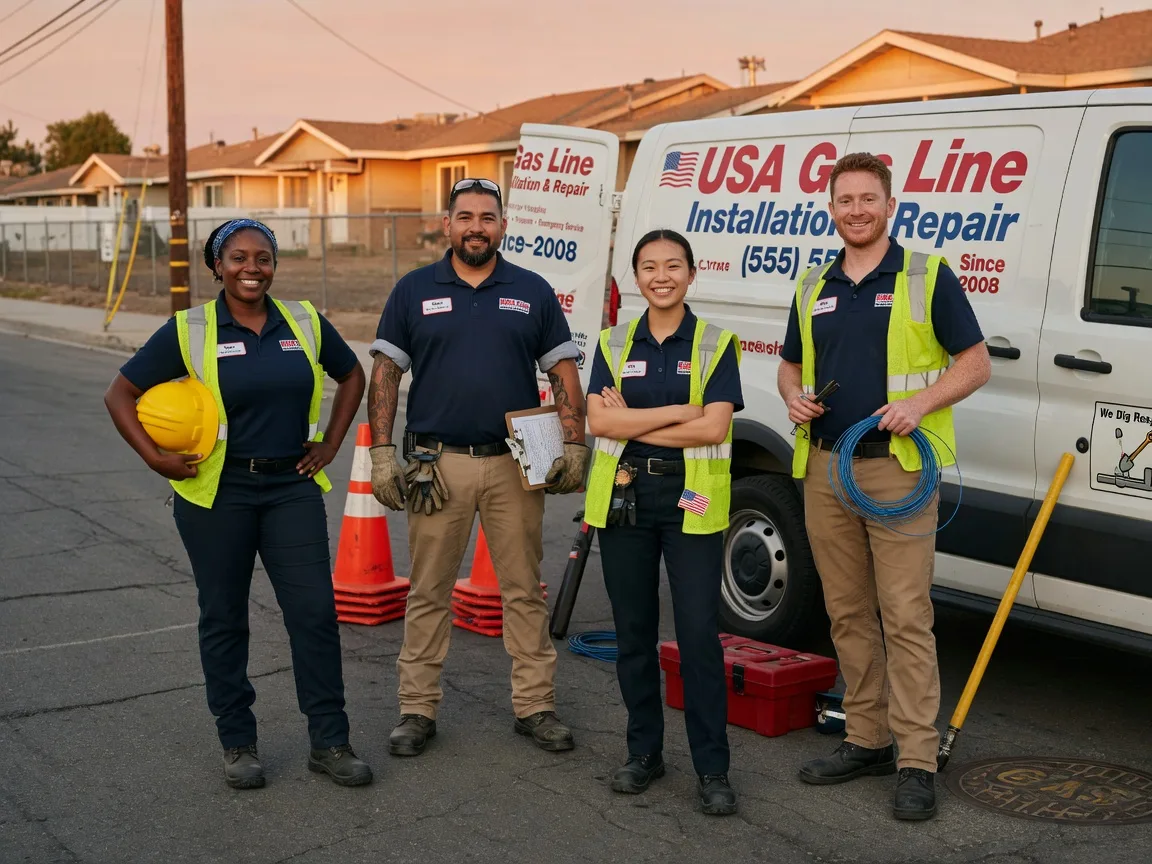 Gas Line Installation company in Dover, TN